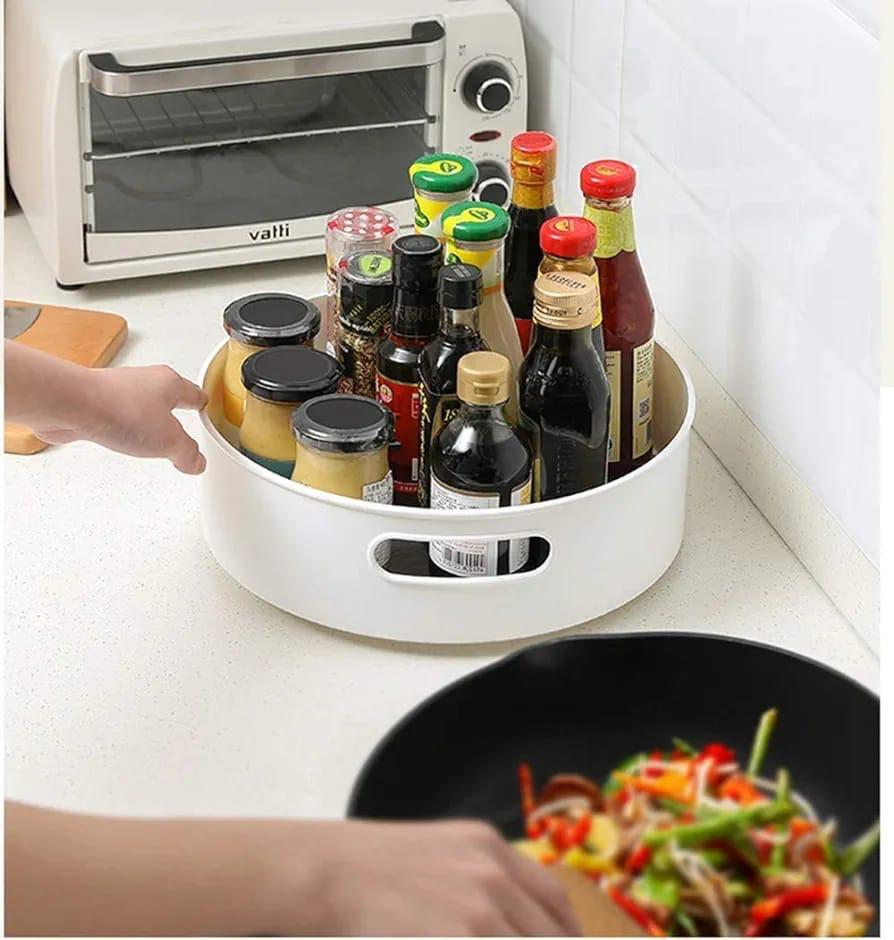 Multi-Purpose™️ - Bandeja organizadora de cocina giratoria de 360°