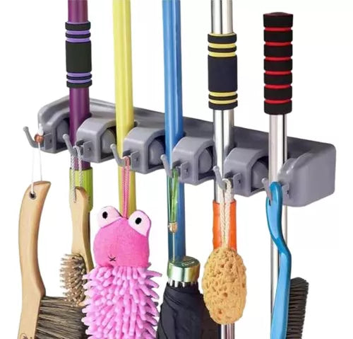 CLEANING SUPPLIES ORGANIZER™ ORGANIZADOR DE ESCOBAS MULTIFUNCIONAL