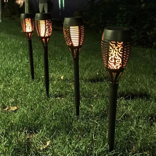 Antorcha Solar Efecto Fuego - SUPER DESCUENTOS POR CANTIDAD