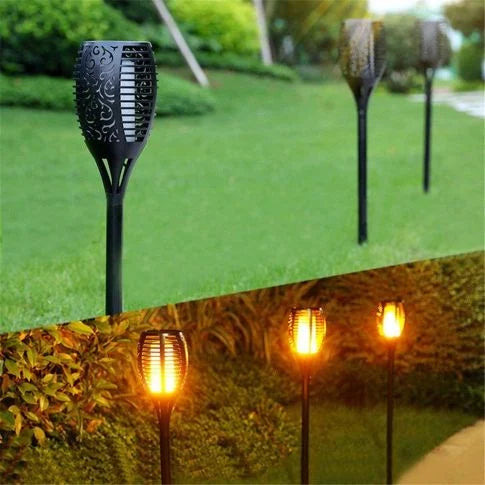 Antorcha Solar Efecto Fuego - SUPER DESCUENTOS POR CANTIDAD