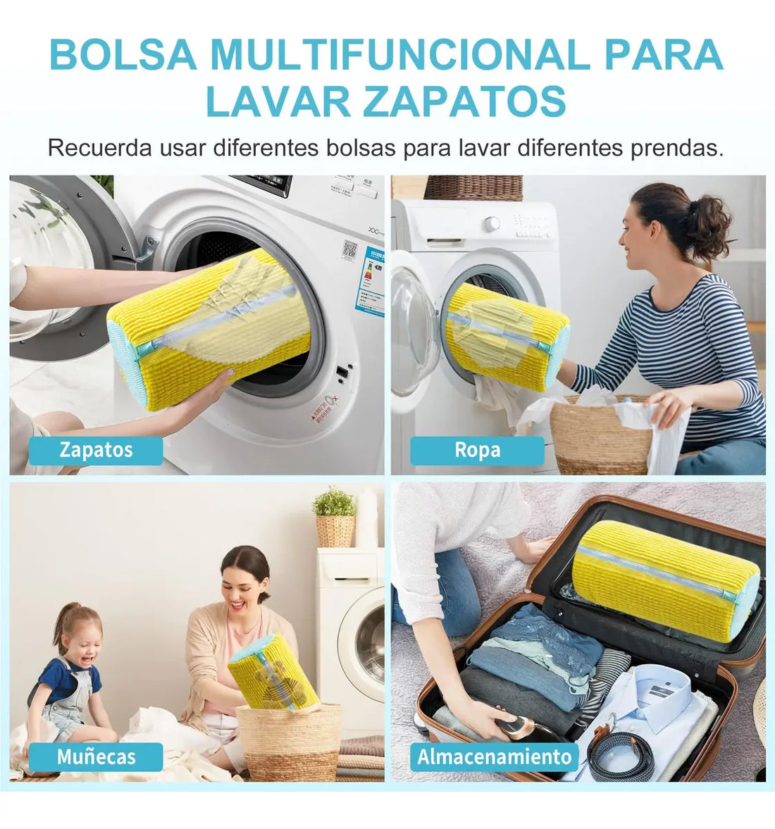 BOLSA PROTECTORA PARA LAVAR CALZADOS