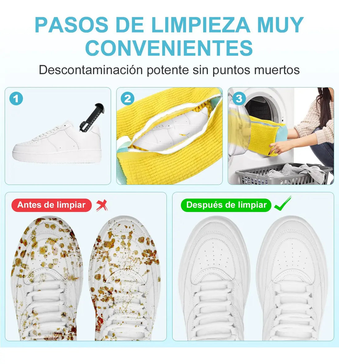 BOLSA PROTECTORA PARA LAVAR CALZADOS