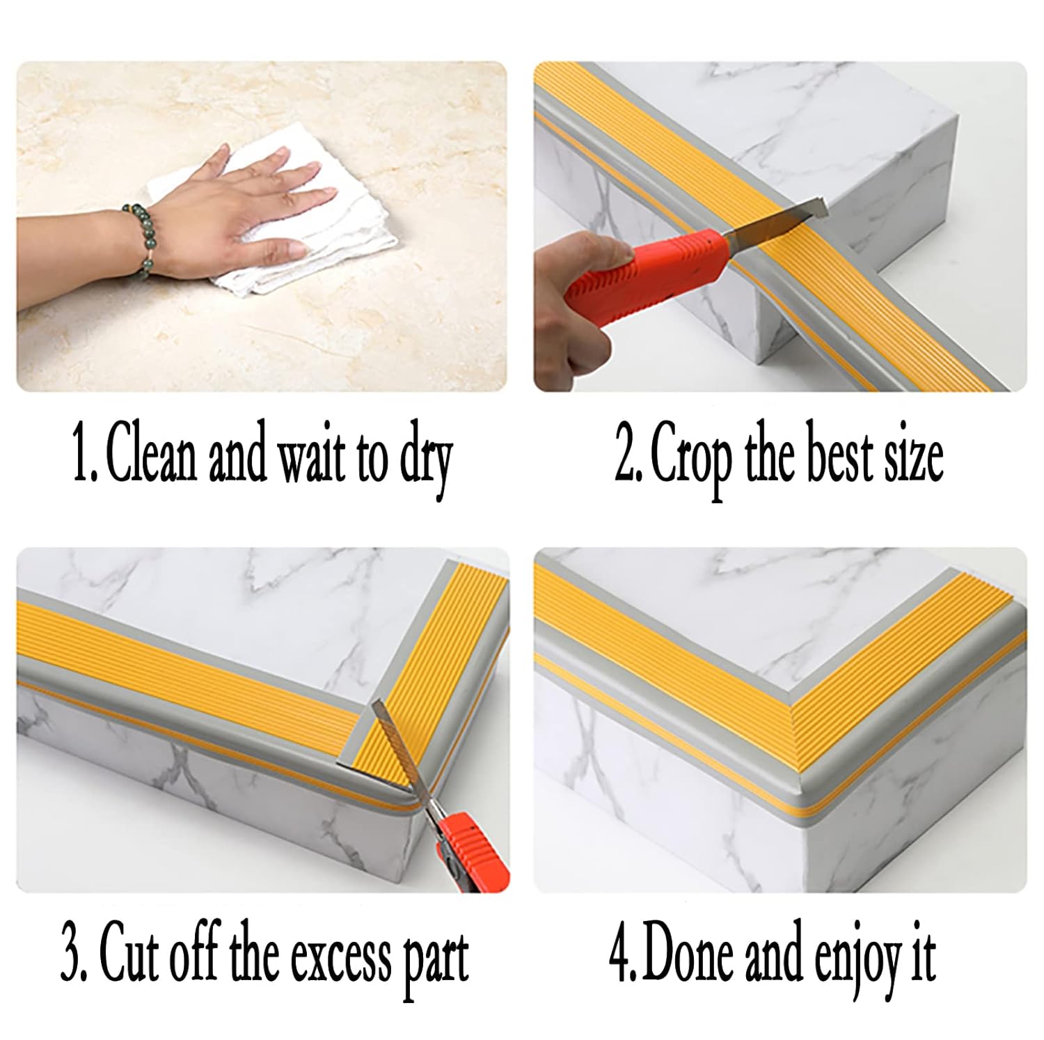 Cinta Antideslizante para Escaleras - 5 x 155.000