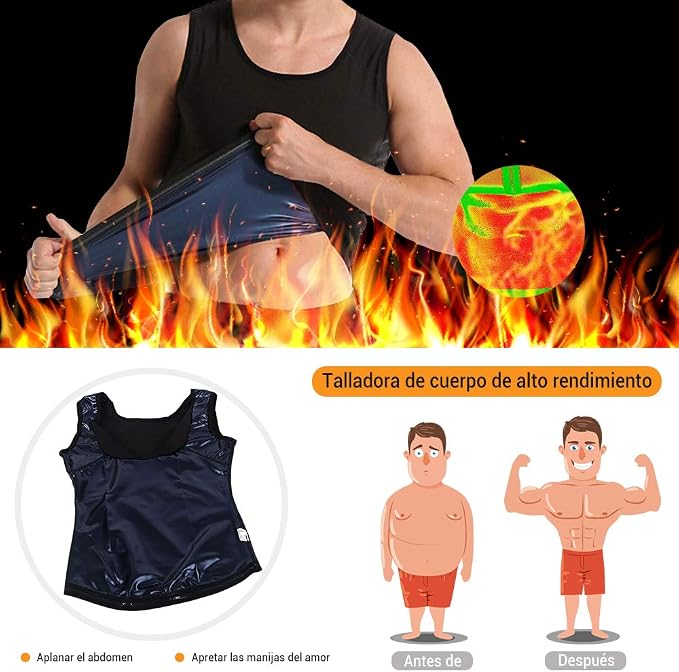 Camisilla Termica Tipo Sauna