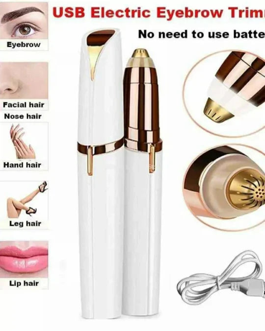 Depiladora Facial & Perfiladora de Cejas 2 en 1