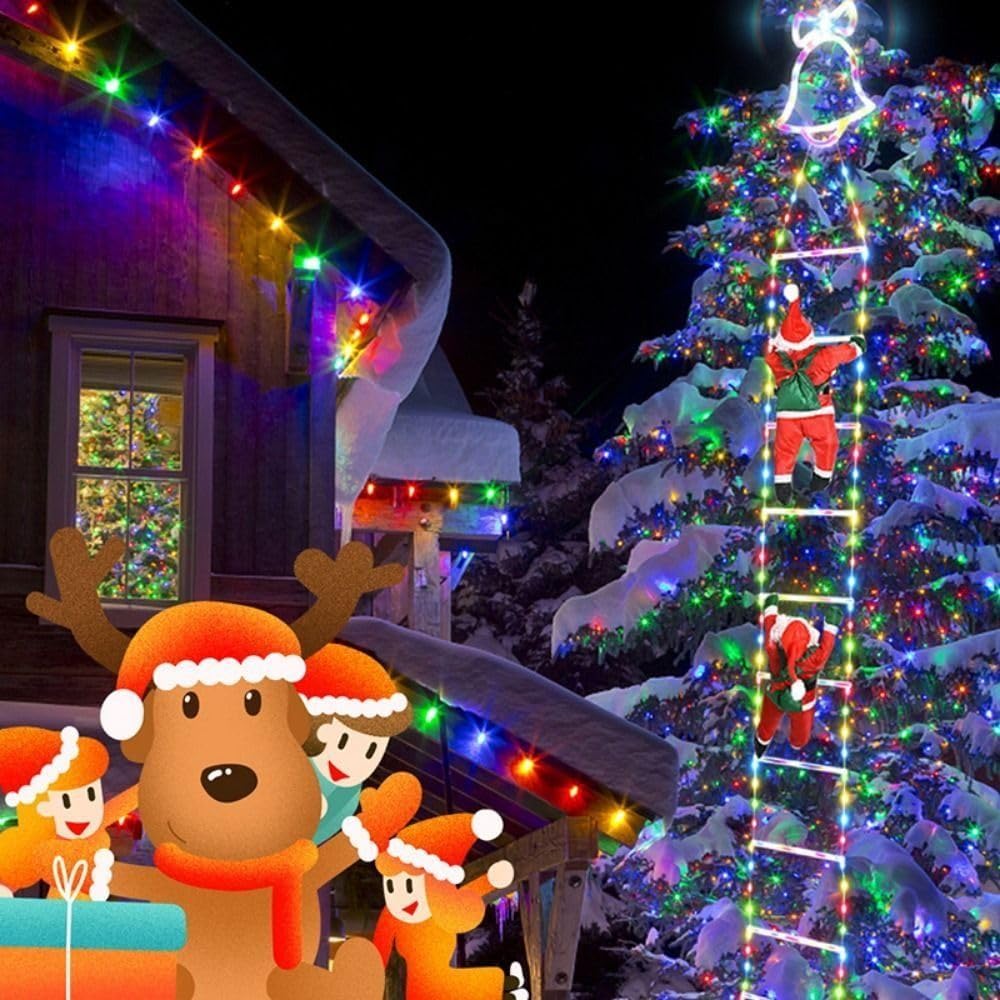 Escalera de Papá Noel Navideña - SOLAR