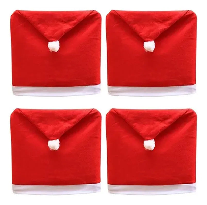 Forro de Navidad para Sillas 🎄 — Dale un toque festivo a tu hogar