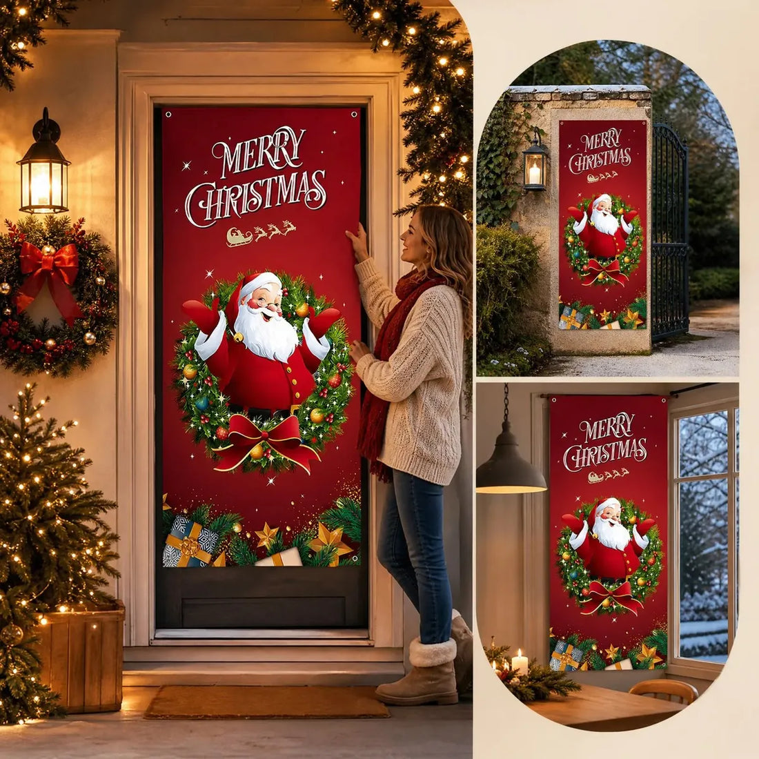 Fundas Navideñas para Puertas