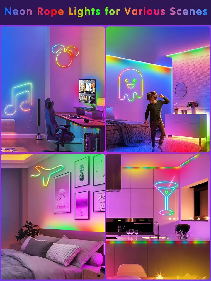 Cinta LED Multicolor 5 Metros con Control Remoto 🎨✨