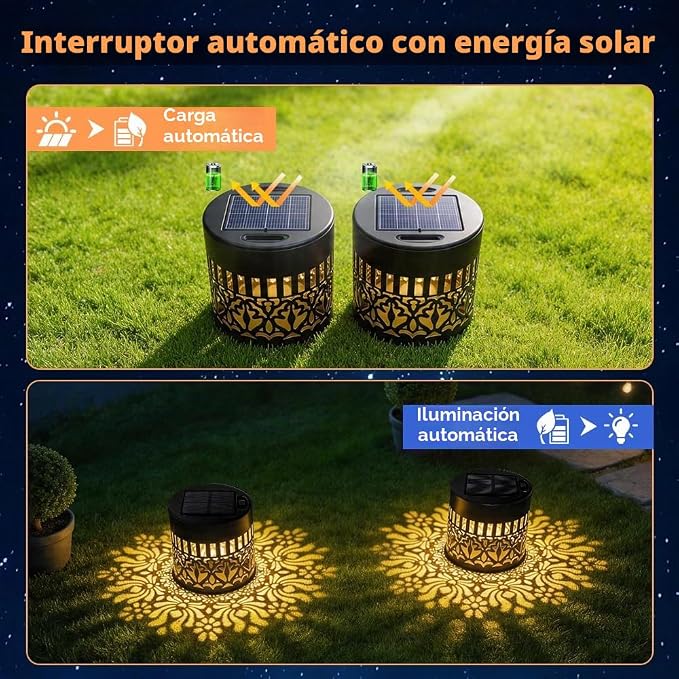 Luces Solares Mandala