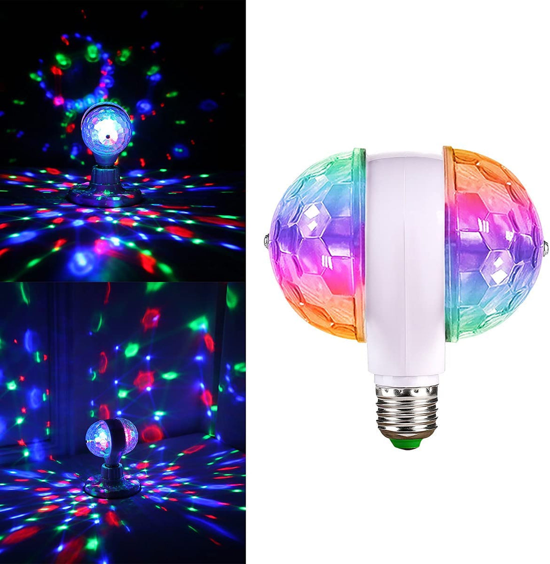 Luces Giratorias para Disco – Efecto 360°