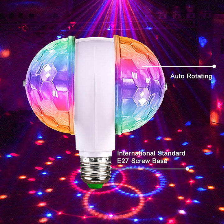 Luces Giratorias para Disco – Efecto 360°