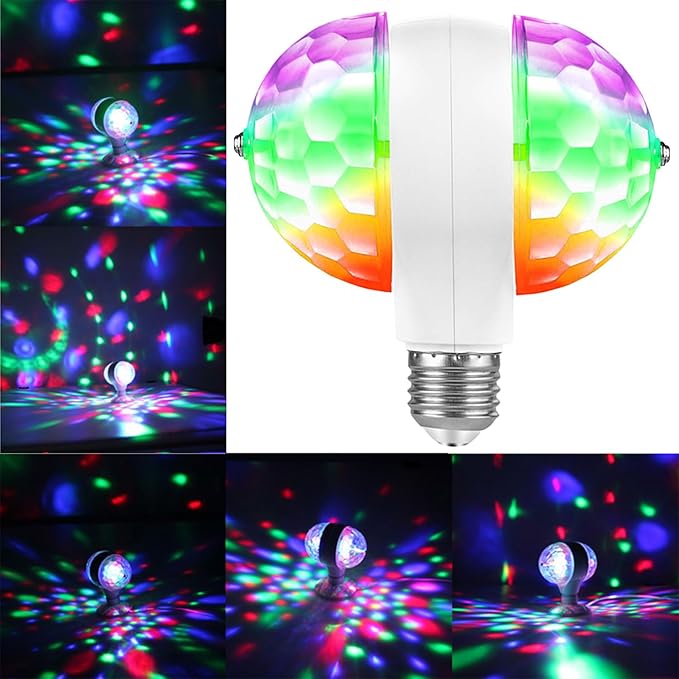 Luces Giratorias para Disco – Efecto 360°