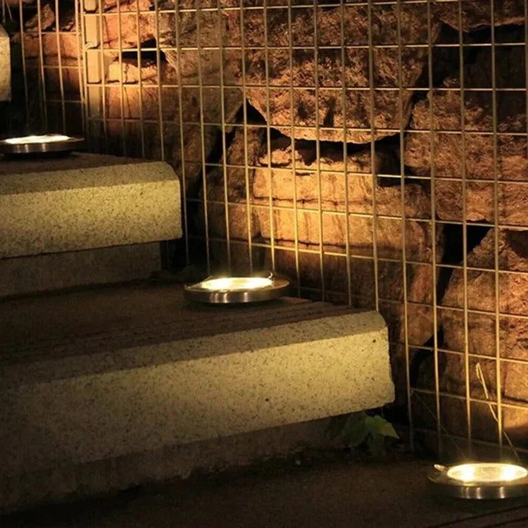 Luces Led con Carga Solar - 4 X 1