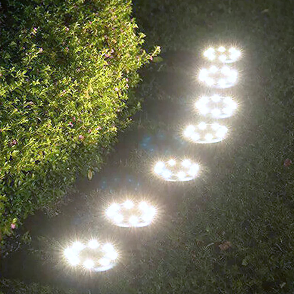 Luces Led con Carga Solar - 4 X 1