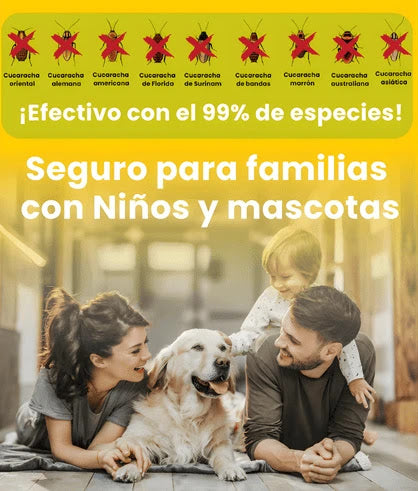 Gel Anti Cucarachas – Eliminación Rápida y Efectiva