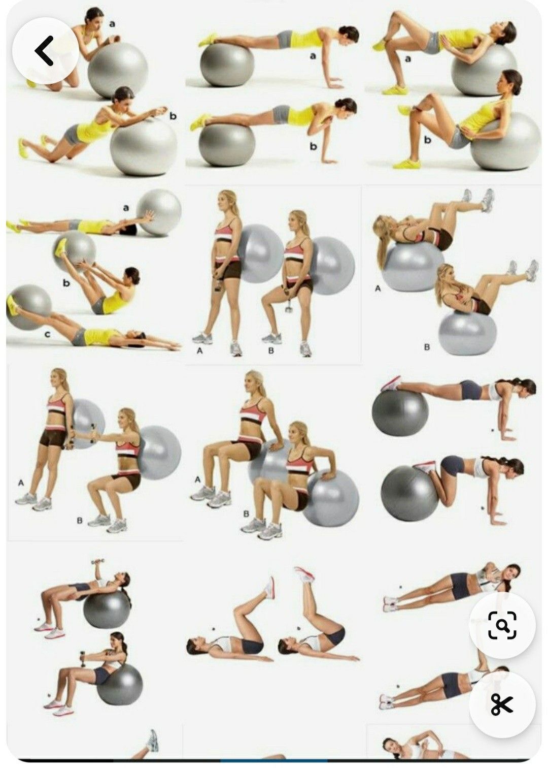 Bola de Pilates Antideslizante