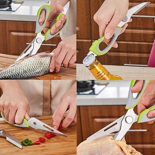 Tijera Multiusos de Cocina – Para Pollo, Pescado