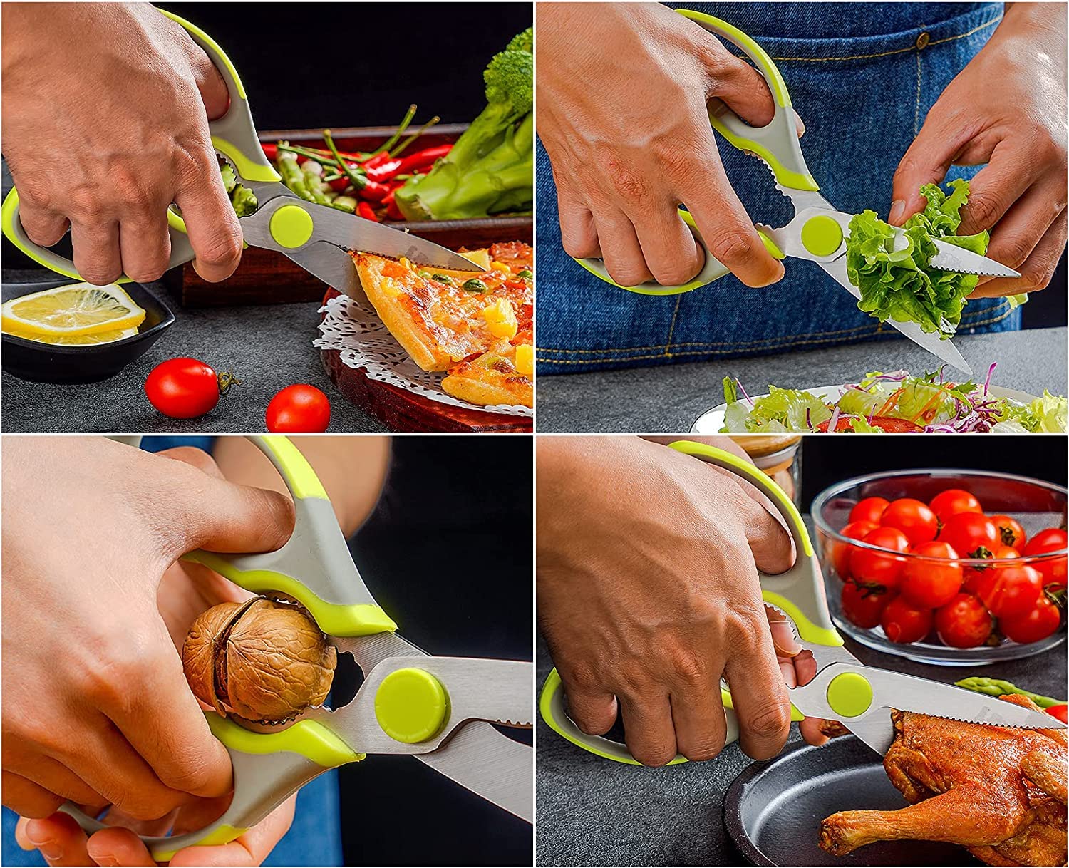 Tijera Multiusos de Cocina – Para Pollo, Pescado