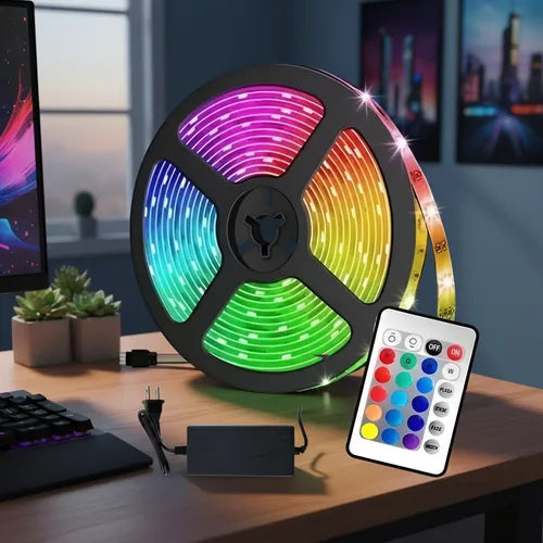 Cinta LED Multicolor 2 Metros con Control Remoto 🎨✨