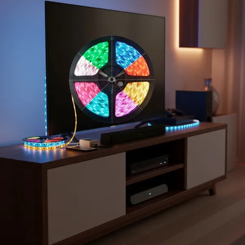 Cinta LED Multicolor 2 Metros con Control Remoto 🎨✨