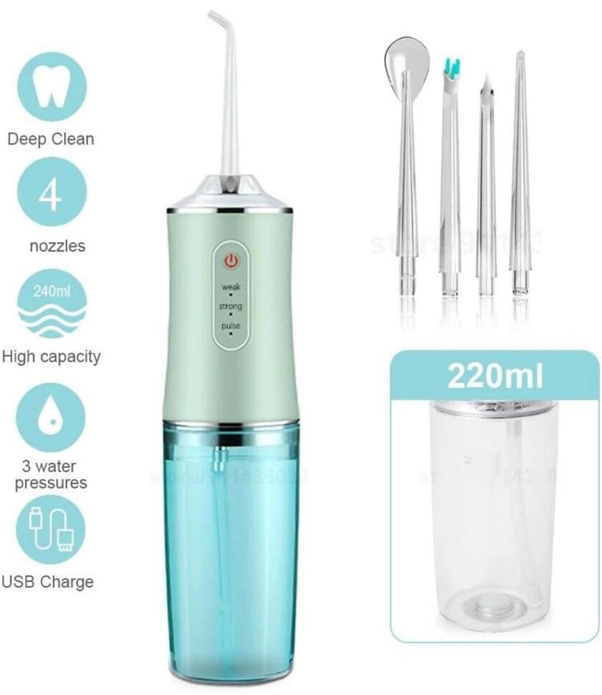 Irrigador bucal recargable