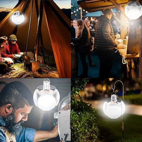 LÁMPARA SOLAR DE CAMPING