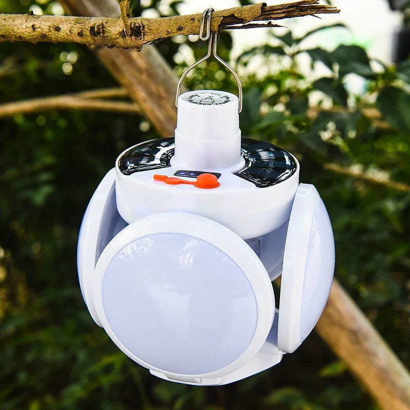 LÁMPARA SOLAR DE CAMPING