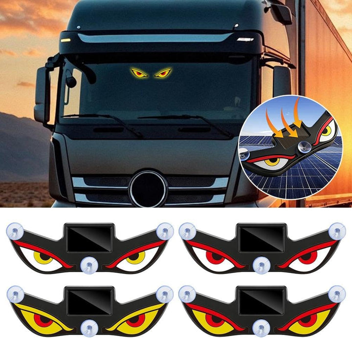 LUCES SOLARES OJOS DE DIABLO PARA VEHÍCULOS 🚗☀️