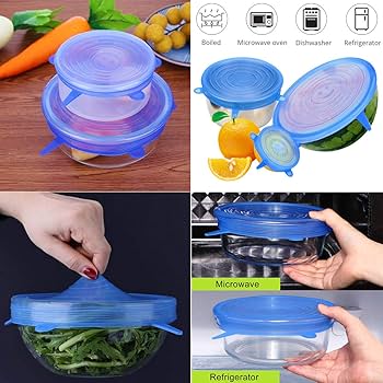 Juego de Tapas de Silicona