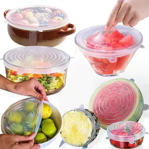 Juego de Tapas de Silicona