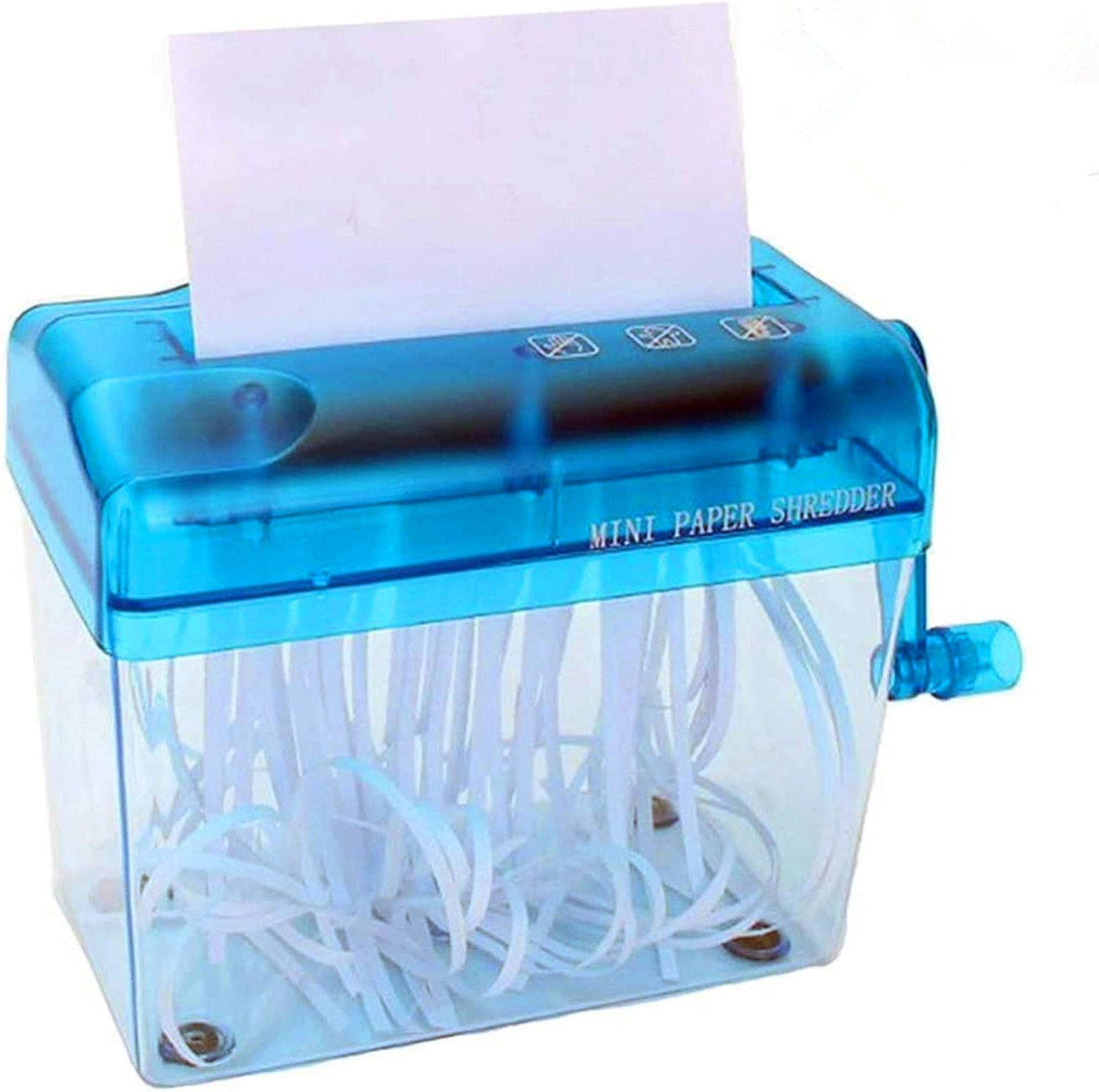 Mini trituradora de papel