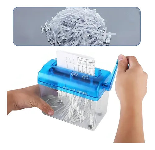 Mini trituradora de papel